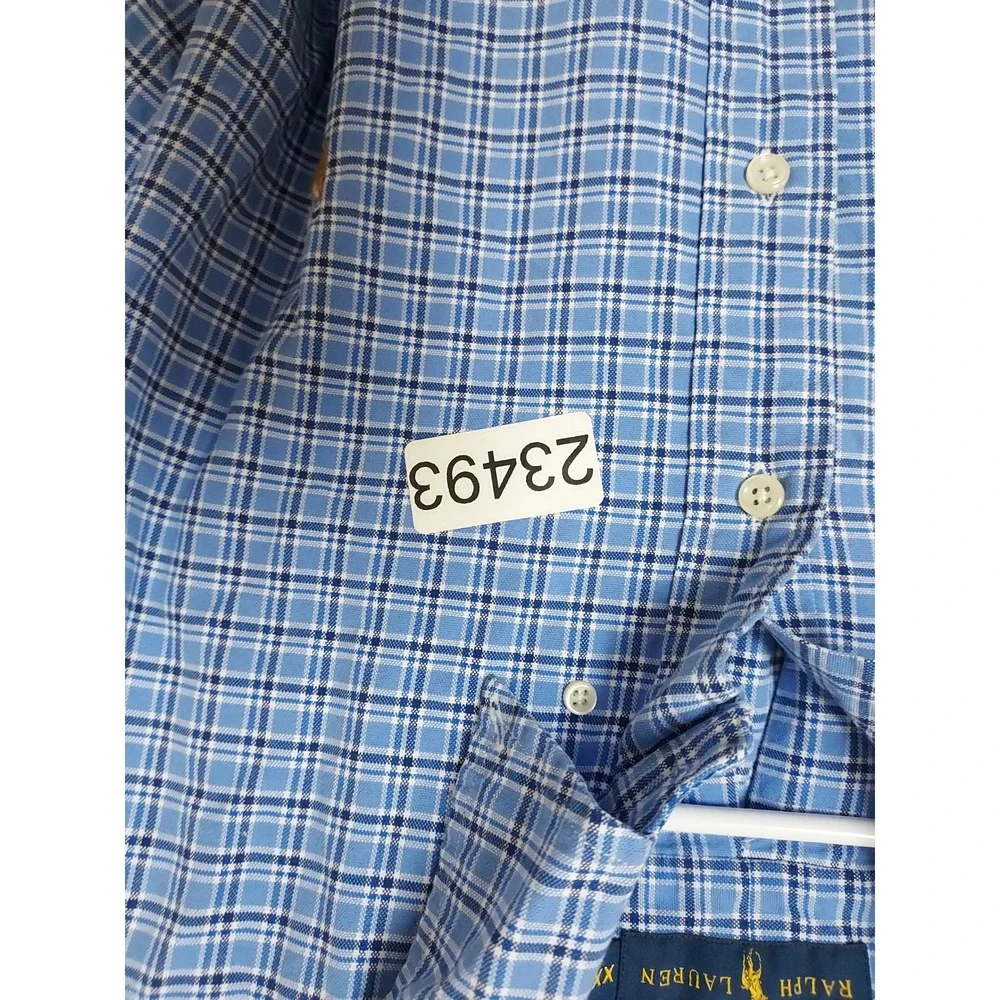 NEW Polo Ralph Lauren Shirt Mens XXL Flesh Pony Button Down Oxford Midweight 2XL